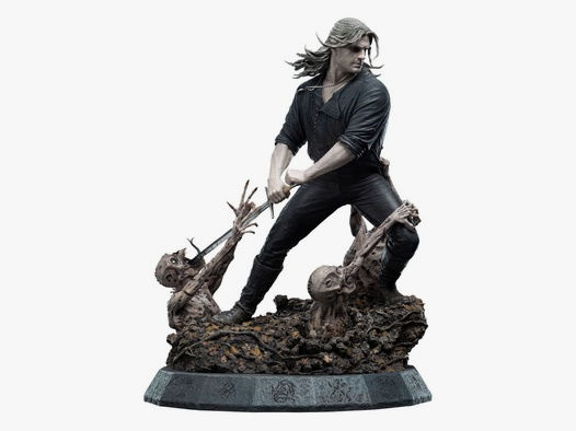The Witcher Statue 1/4 Geralt the White Wolf 51 cm | 42731