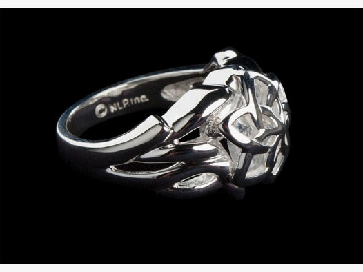 Herr der Ringe Nenya Galadriel's Ring (Sterling Silber) Größe 6.75 | 42759
