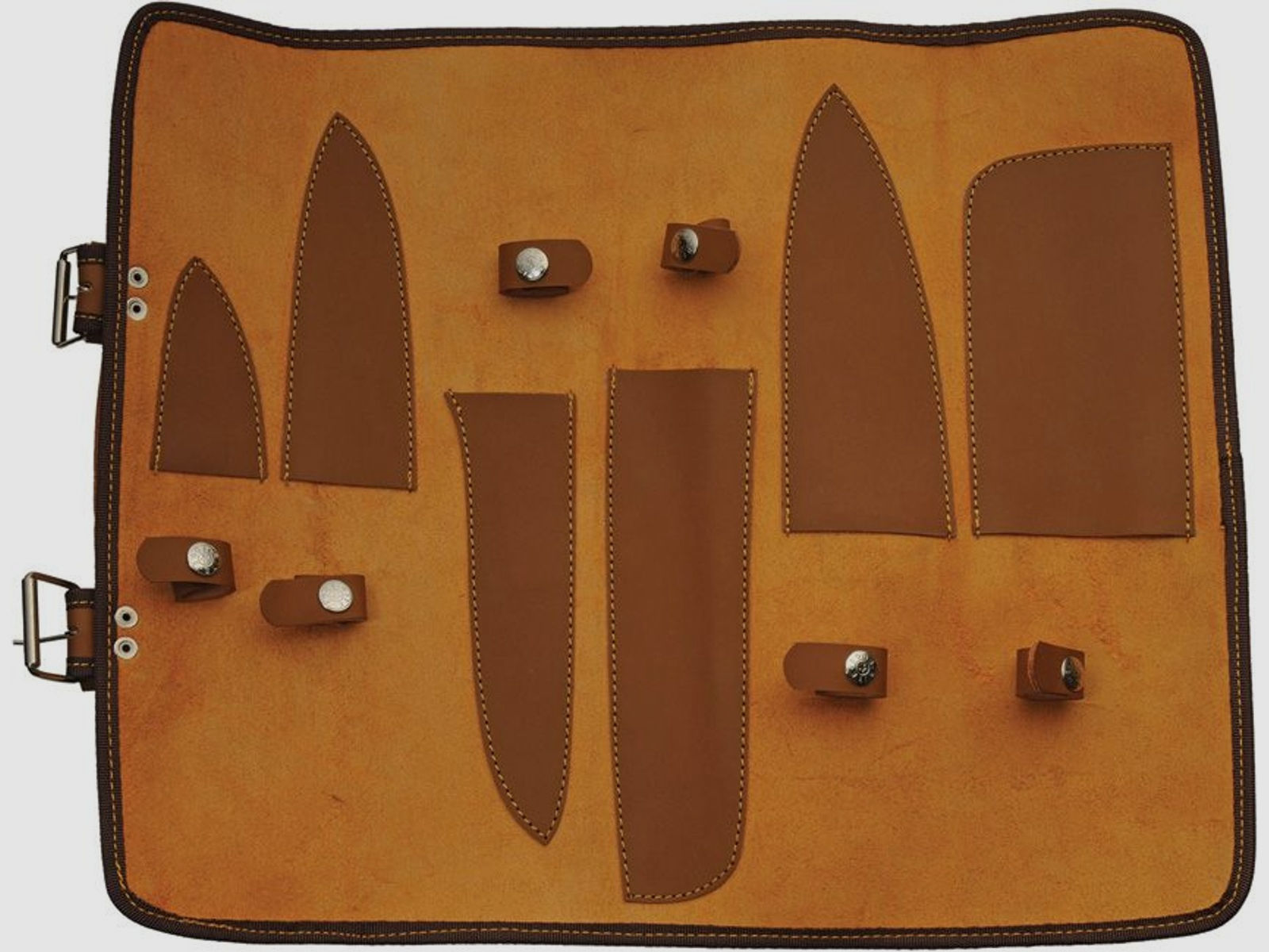 Damast Küchenmesser Set (6 Messer) mit Tasche | 96513