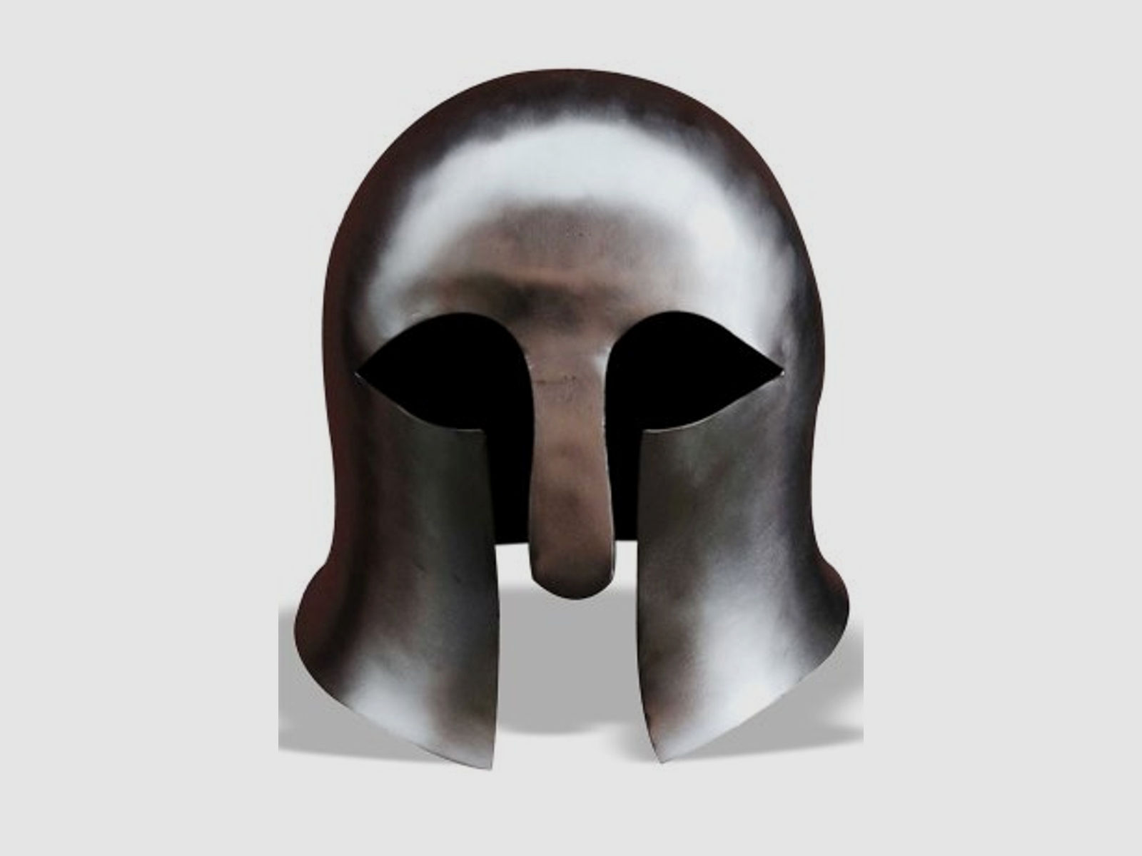 Früher griechisch-korinthischer Helm - verzinnter Stahl | 71523
