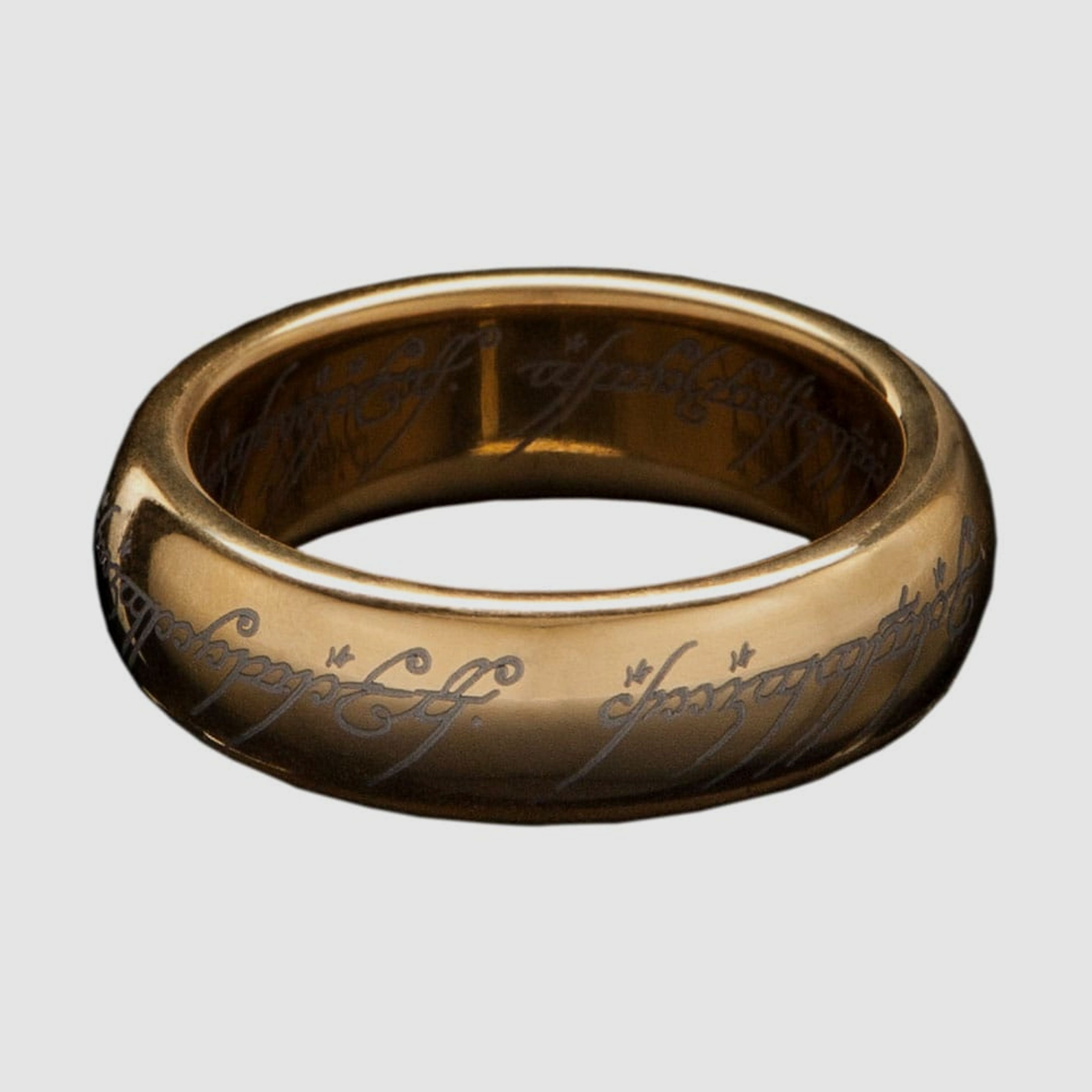 Herr der Ringe Wolfram-Ring Der Eine Ring (vergoldet) Größe 10 | 42782