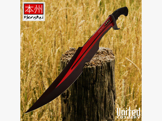 Honshu Rotes Spartaner Schwert mit Scheide | 42191