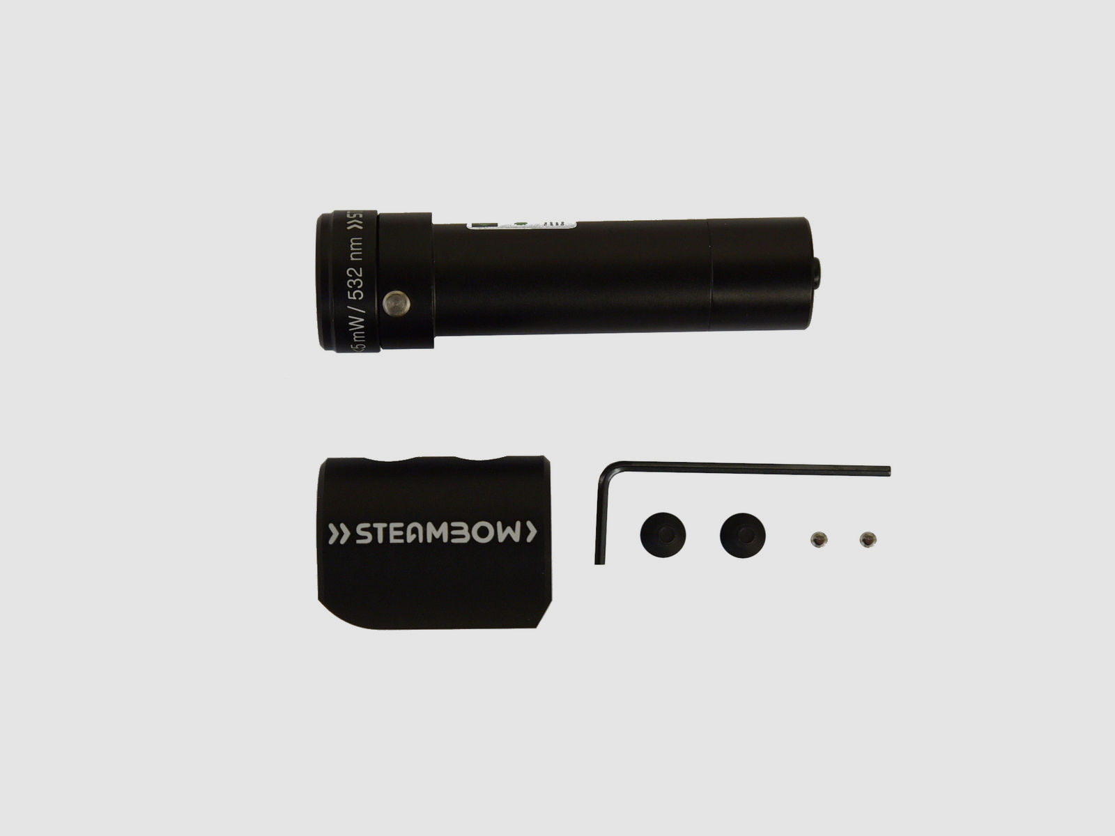 Steambow FENRIS – Komplettset inkl. Compoundbogen “M1” mit Leuchtpunktvisier, orange cams | 96031