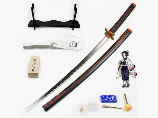 Demon Slayer: Kimetsu no Yaiba - Kochou Shinobu Schwert, handgeschmiedet und gefaltet, Set - Original Edition | 42012