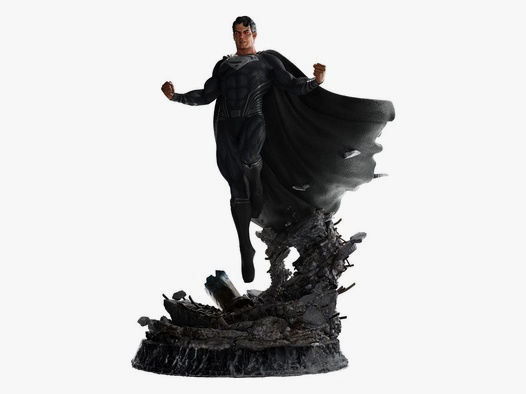 Zack Snyder's Justice League Statue 1/4 Superman Black Suit 65 cm | 42736