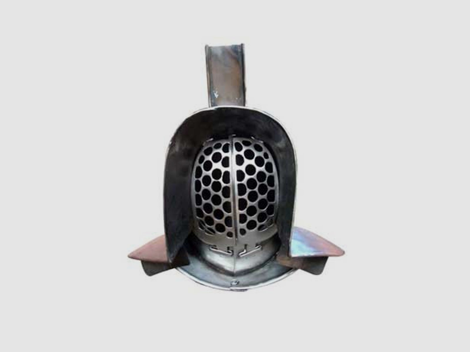 Murmillo Helm aus verzinntem Stahl | 71509