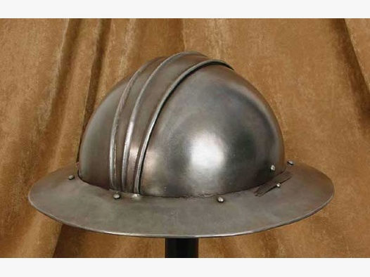 English War Hat with Padded Coif