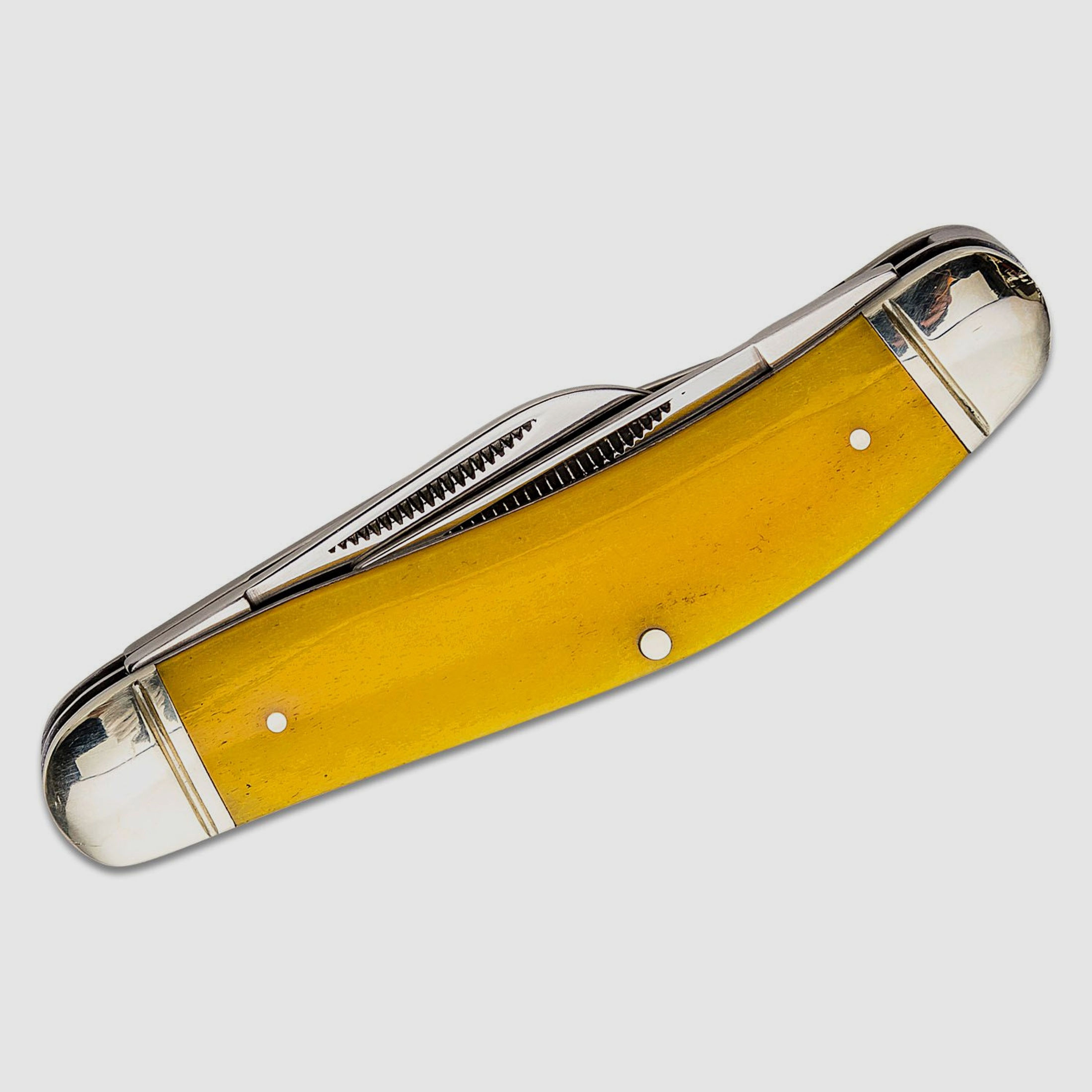 Gentlemen's Stockman Taschenmesser, Gelbe Knochengriffe | 94103