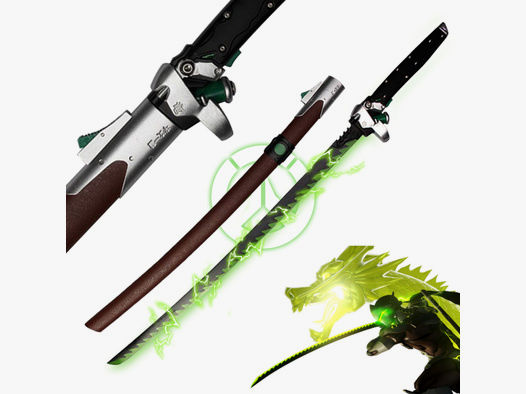Overwatch - Dragon Blade Genji Schwert | scharf (+29 EUR) | 41206.2