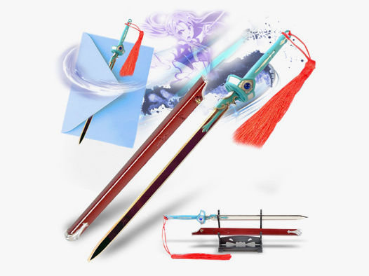 Sword Art Online - Asuna Flashing Light Brieföffner mit Scheide und Ständer | 92702