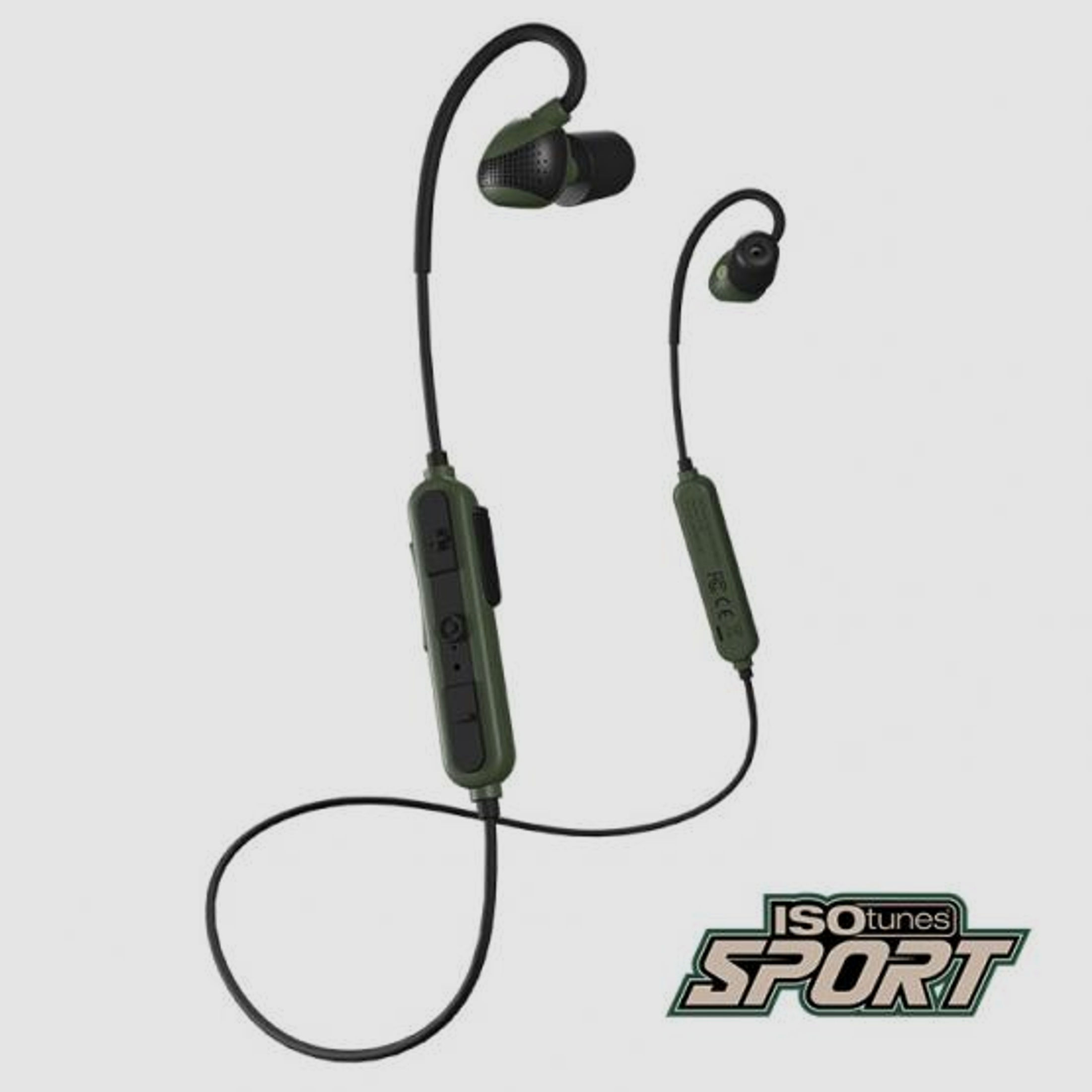 ISOTUNES Sport Advance Grün aktiver Gehörschutz
