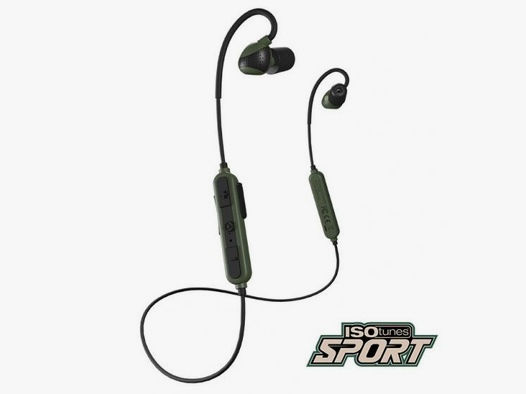 ISOTUNES Sport Advance Grün aktiver Gehörschutz