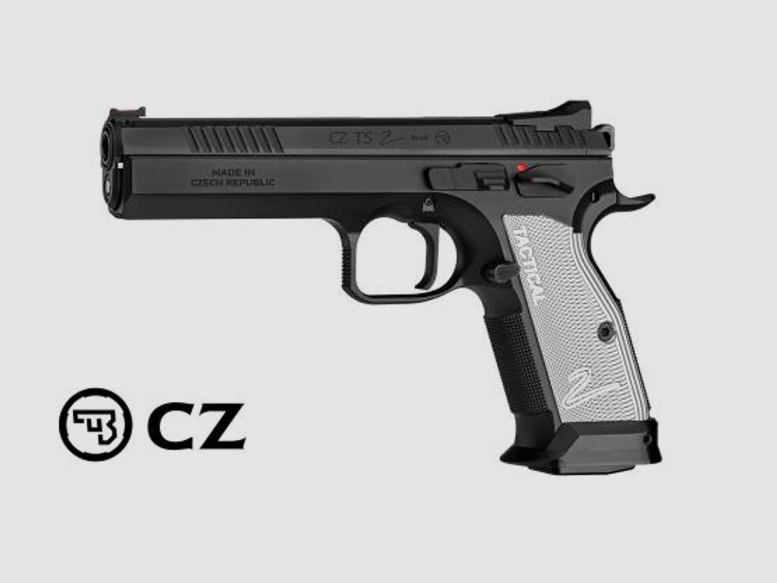 CZ TS2 Tactical Sports 2 (TS2) Silver 9x19