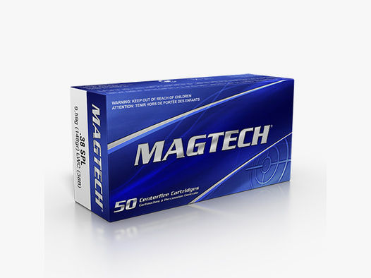 Magtech .38Spec LWC 148grs