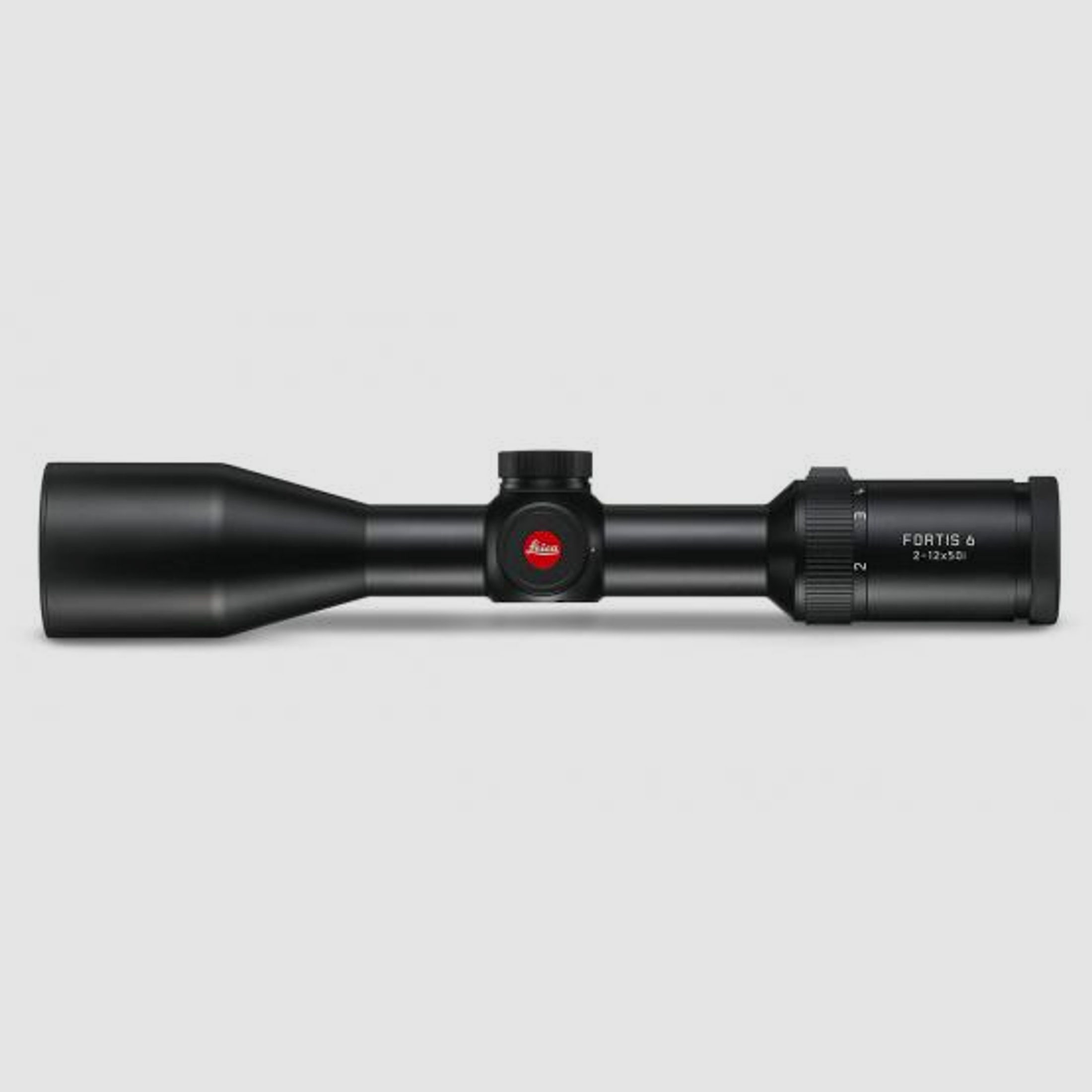 Leica Fortis 6 2-12x50i L-4a mit Schiene 
                Mit dem Fortis 6 verbindet Leica ein puristisches Zielfernrohrdesign mit hoher optischer Abbildungsleistung.