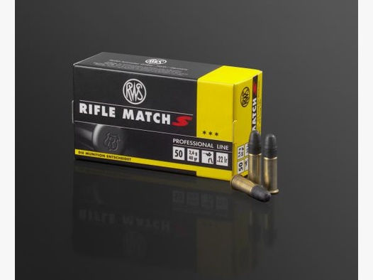 RWS Rifle Match S .22lfb Kleinkalibermunition