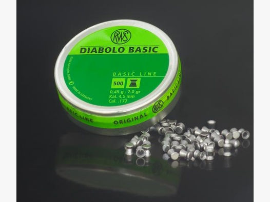 RWS Diabolo Basic 4,5mm 500 Stück