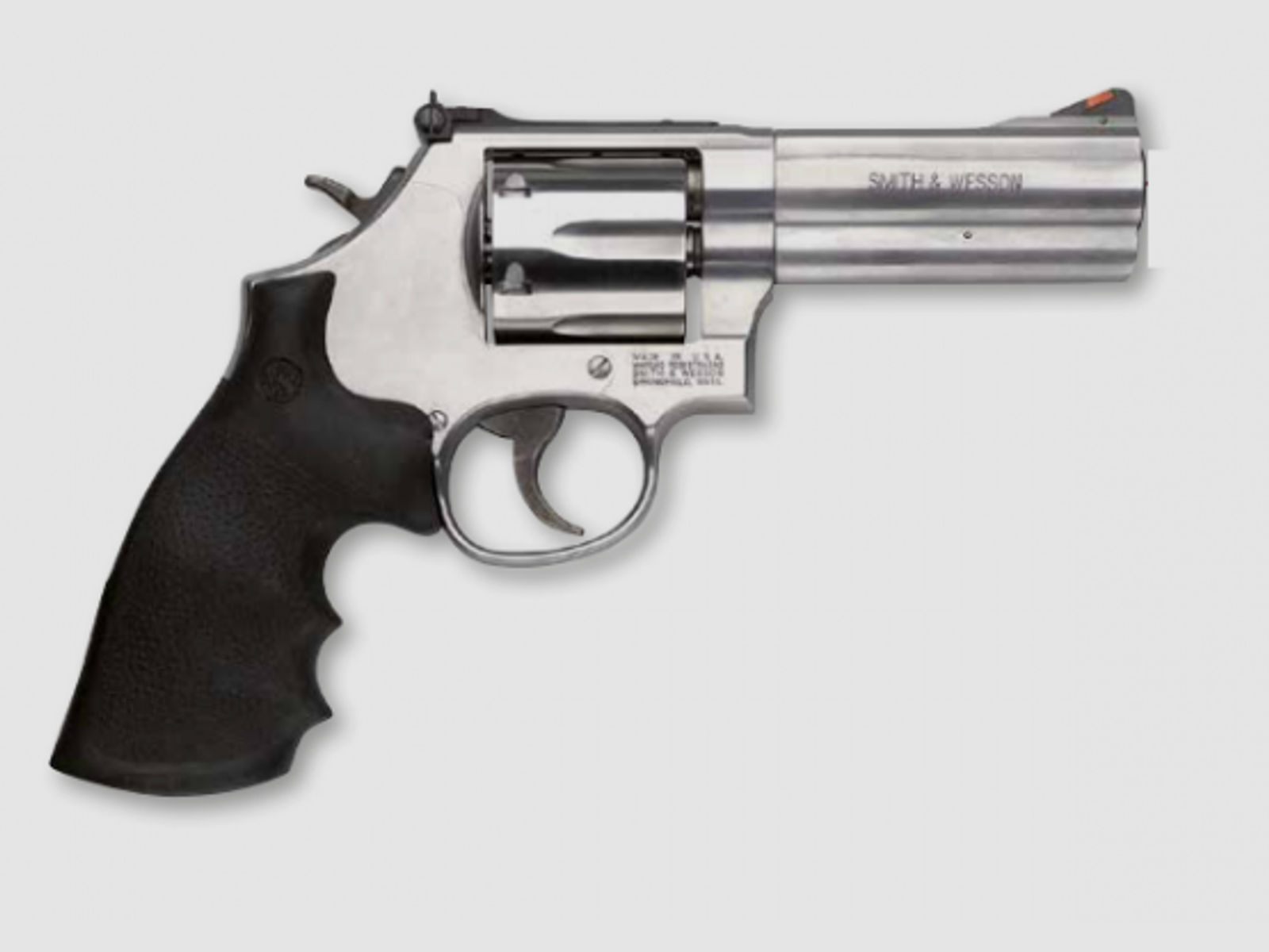 Smith & Wesson Mod. 686, 6", Balkenkorn .357Mag. stainless Revolver