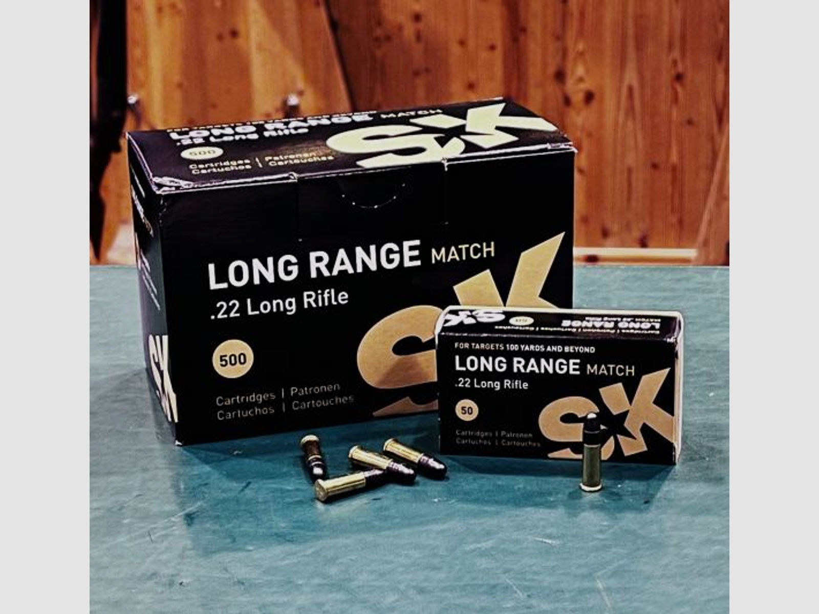 SK Long Range Match .22lr Kleinkalibermunition