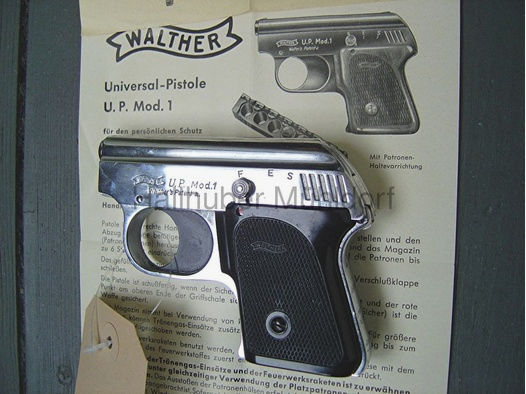 Walther	 U.P. Mod. 1