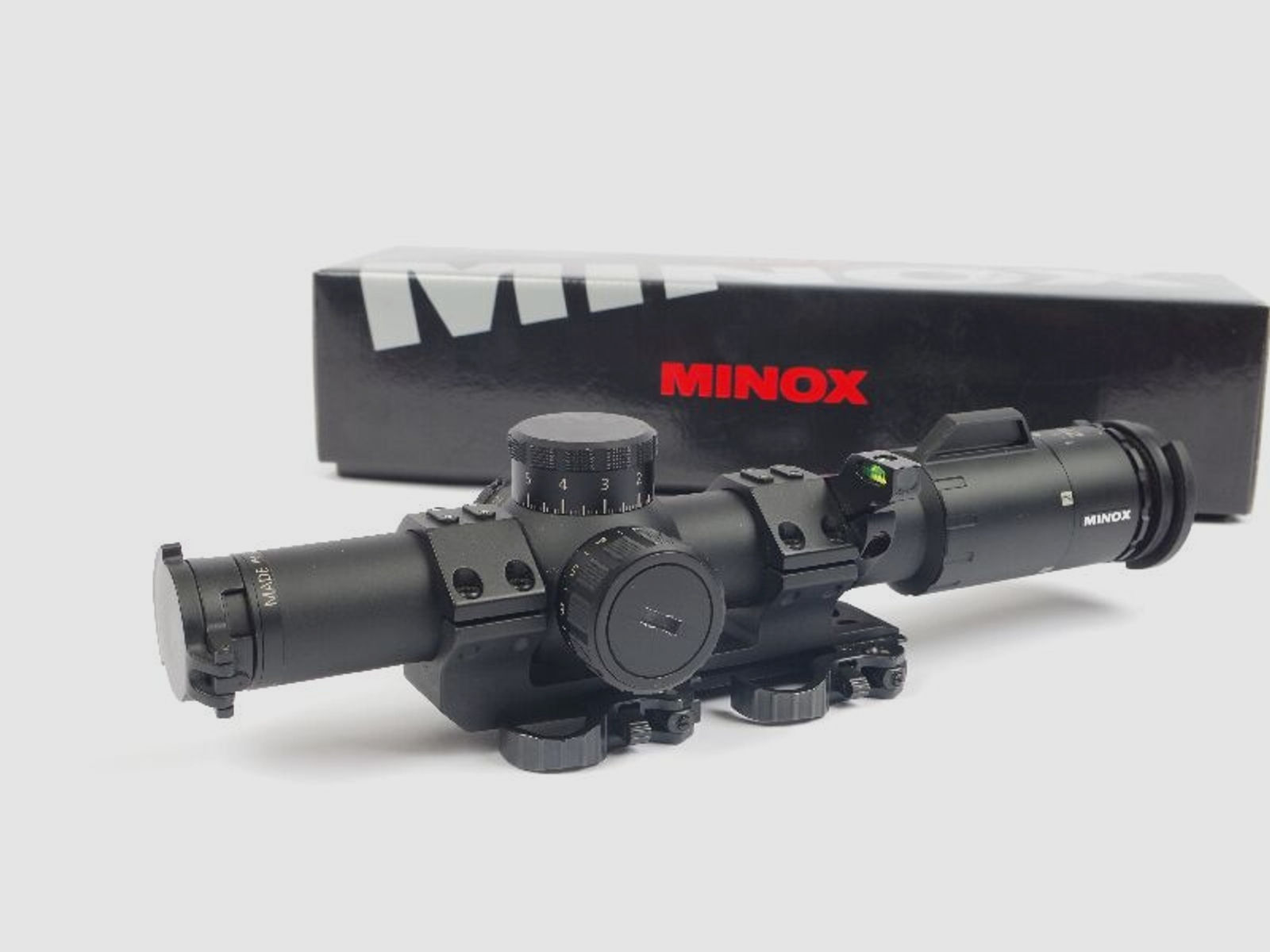 Minox	 Professional ZP8 1-8x24 34mm Leuchtabsehen MR10+ - inkl. Eratac Blockmontage