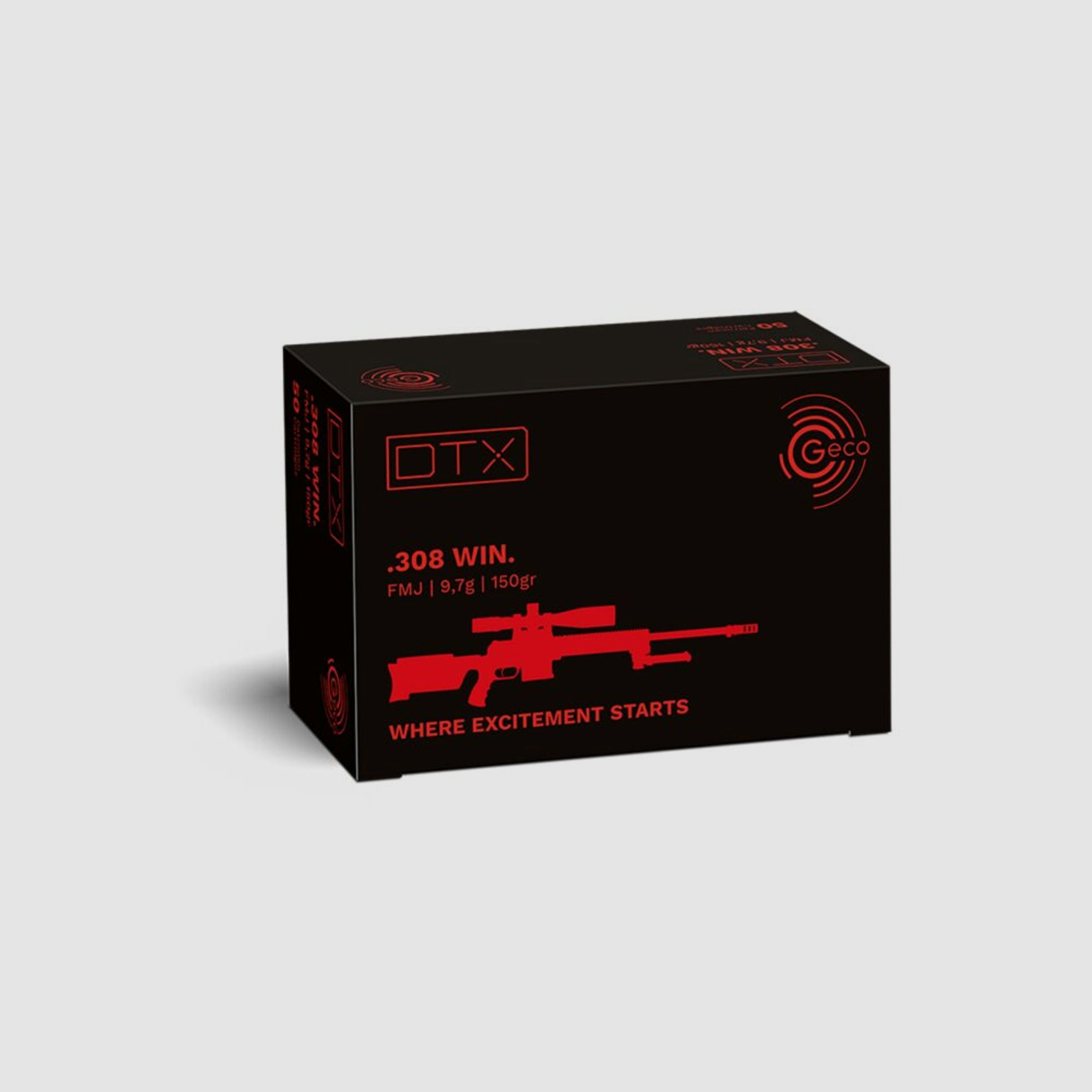 GECO	 Centrefire rifle cartridges GECO DTX