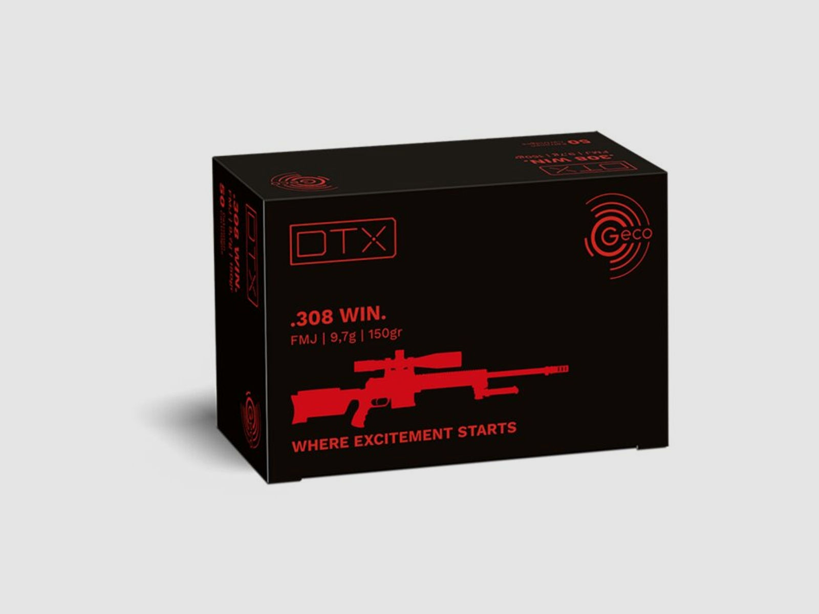 GECO	 Centrefire rifle cartridges GECO DTX