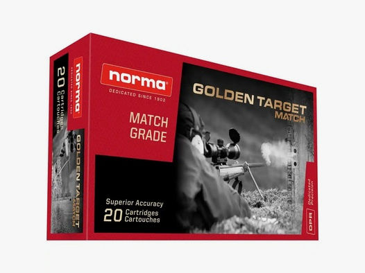 Norma	 .338 Lapua Mag. Golden Target 250grs 16,2g