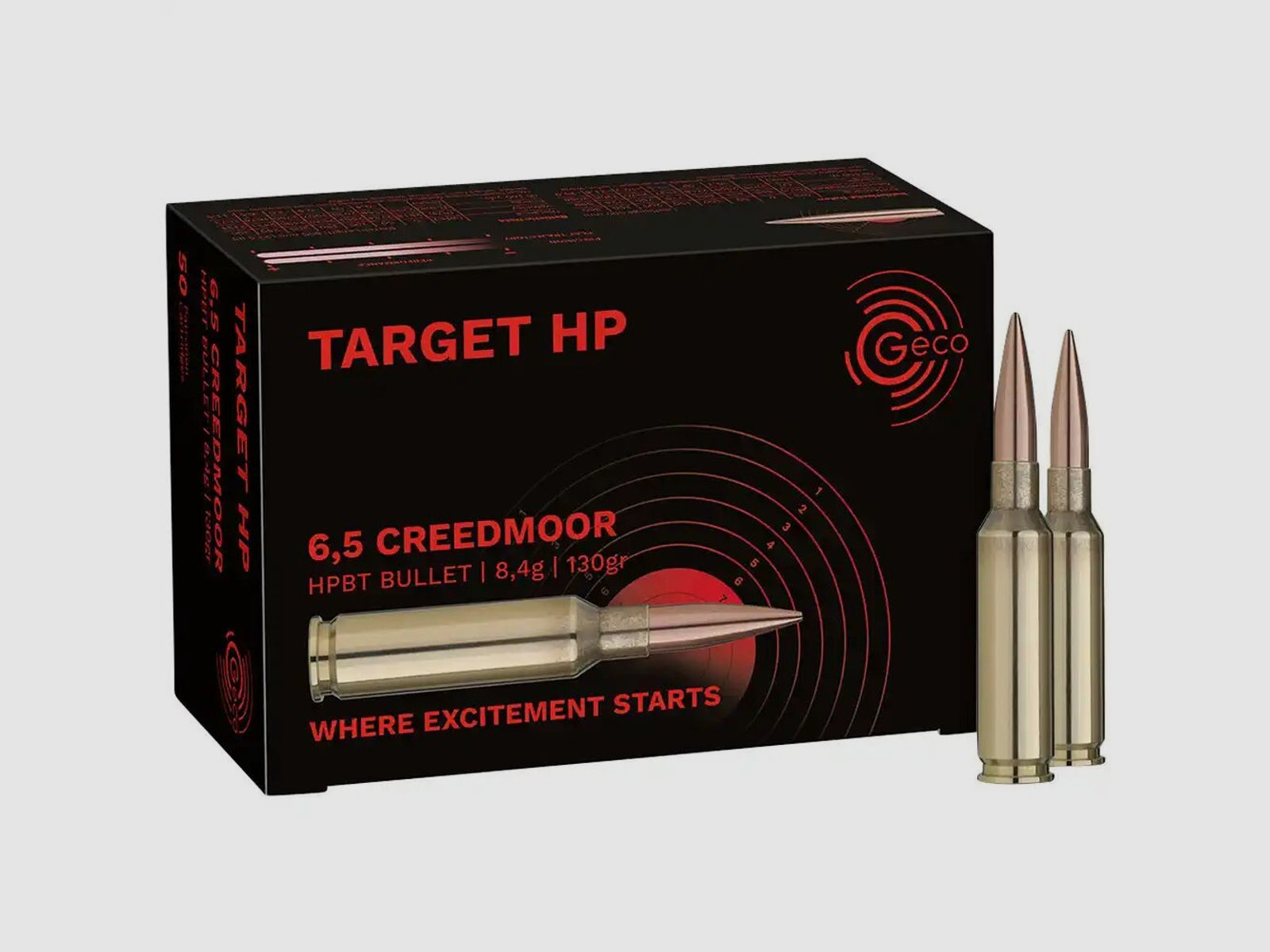GECO	 Geco 6,5 Creedmoor Target HP