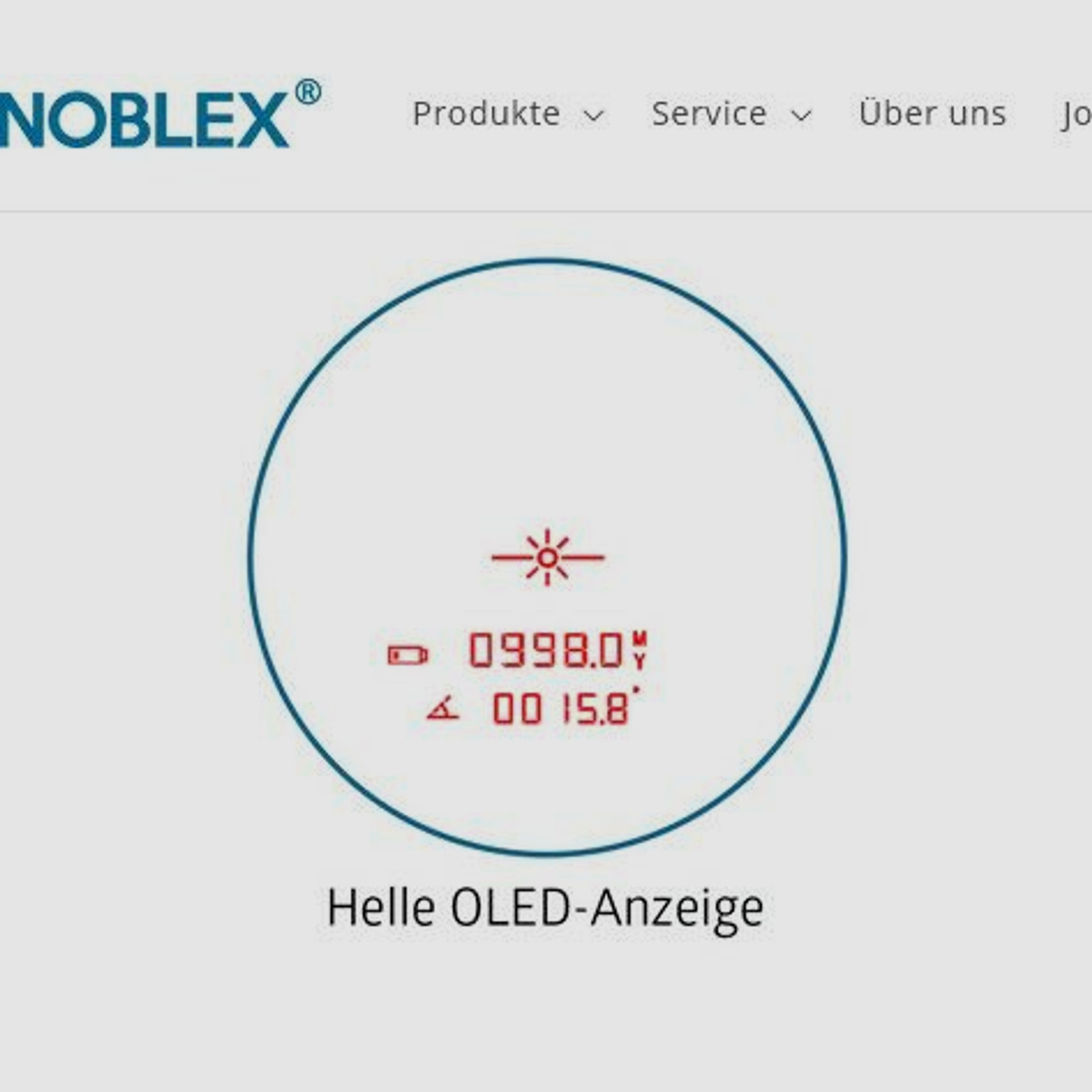 NOBLEX	 NOBLEX NF 10x42 R advanced Range Finder Entfernungsmesser