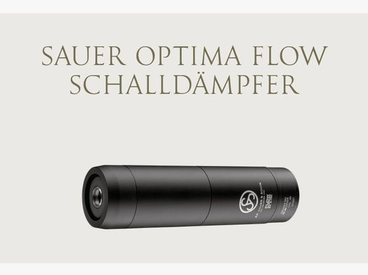J.P. Sauer & Sohn	 Optima Flow Schalldämpfer für Selbstladebüchse S303 NEU!!