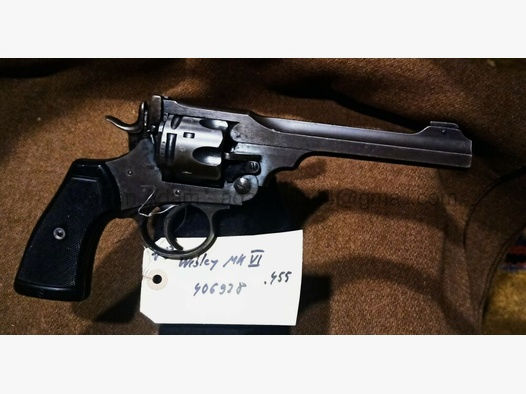 Webley	 MK VI Revolver