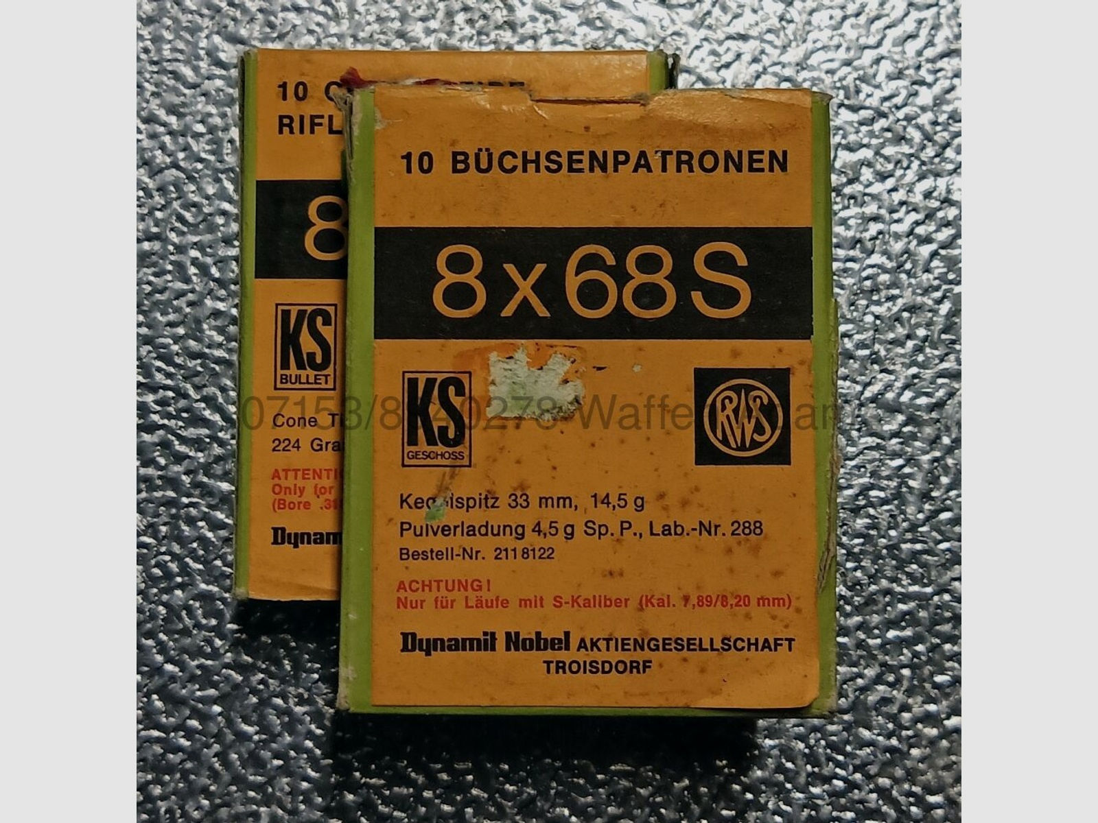 RWS Troisdorf	 Kegelspitz 14,5 g