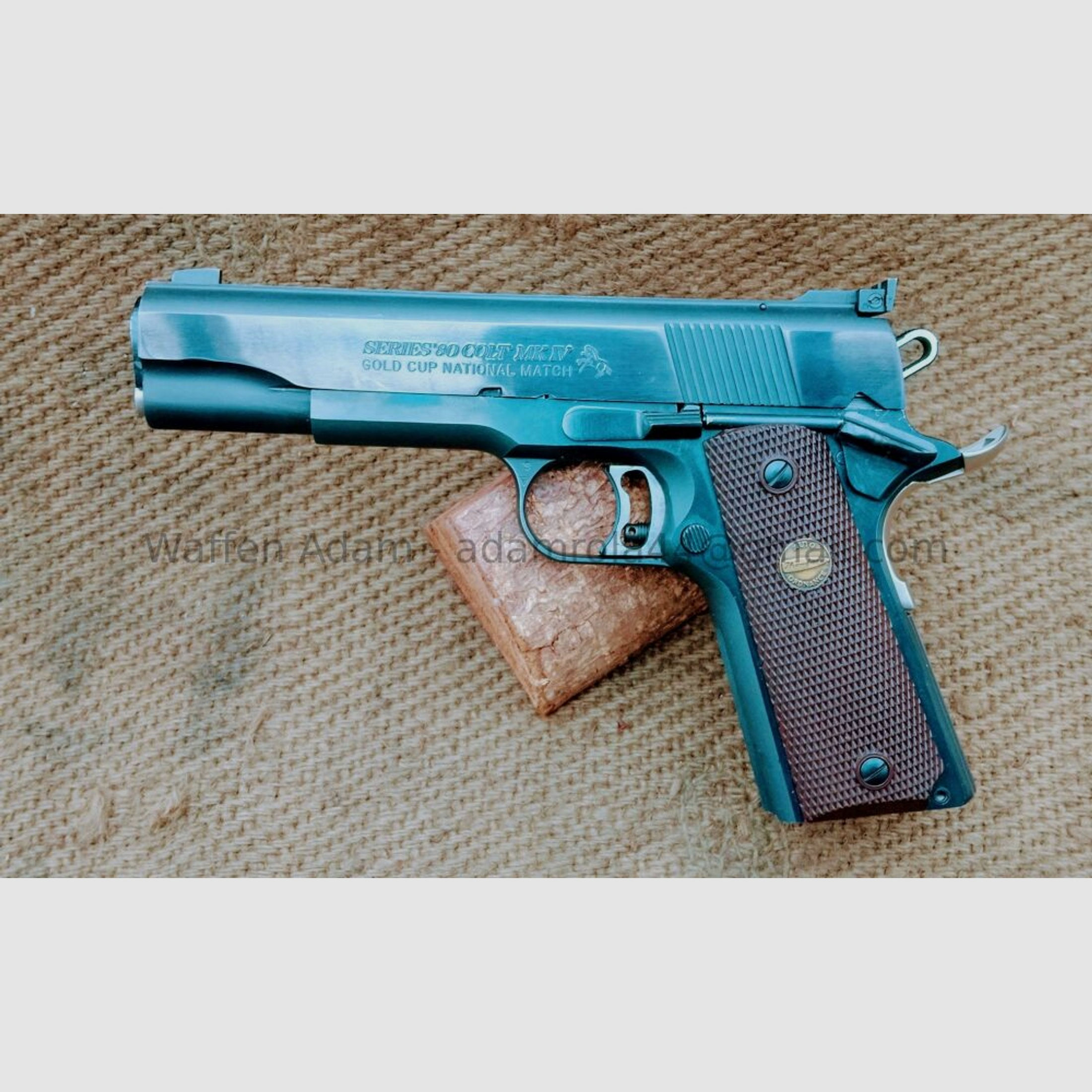 Colt	 1911 MKIV National Match Gold Cup Series 80