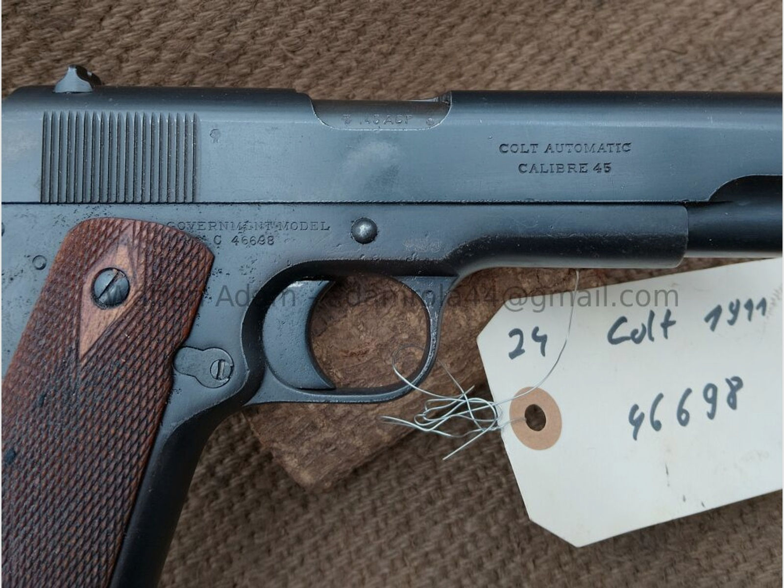 Colt	 1911 Russland Contact?