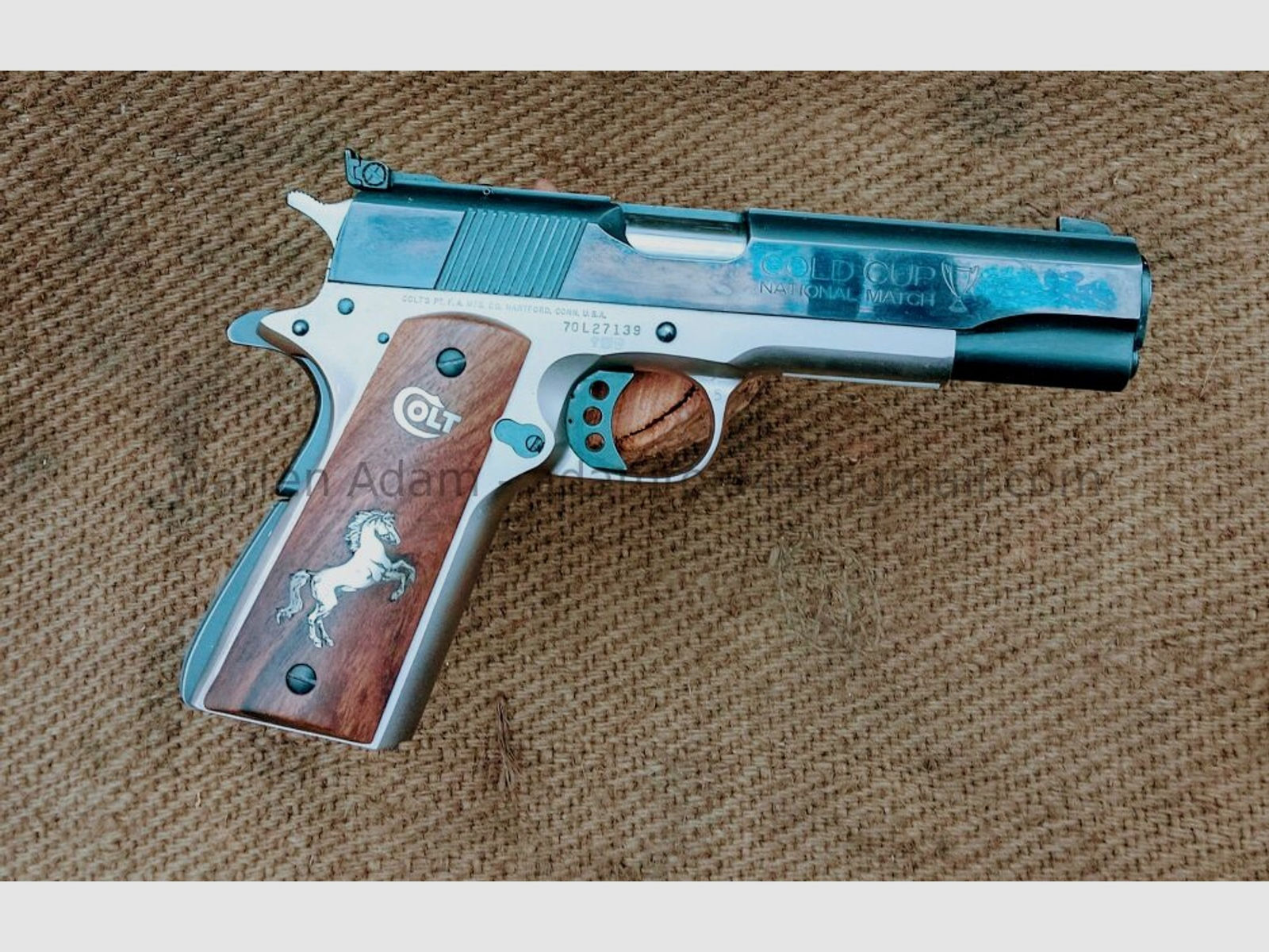Colt 1911	 MKIV Series 70, Gold Cup National Match