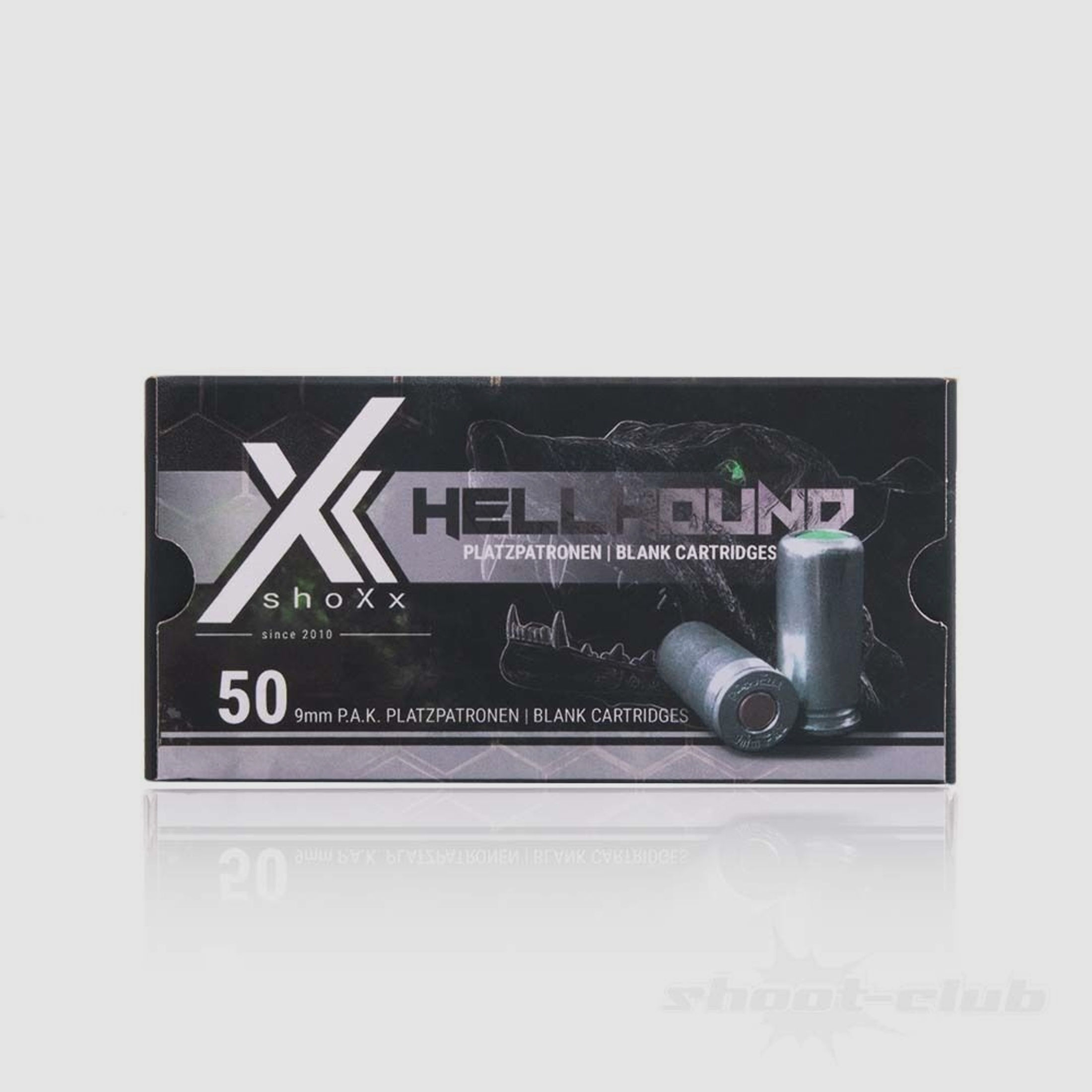 shoXx	 shoXx Hellhound 9mm P.A.K. 50 Stück