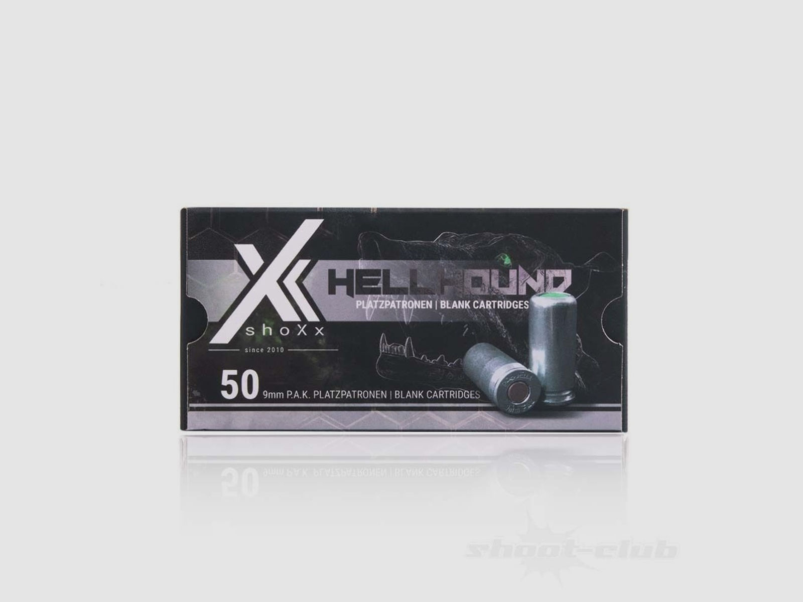 shoXx	 shoXx Hellhound 9mm P.A.K. 50 Stück