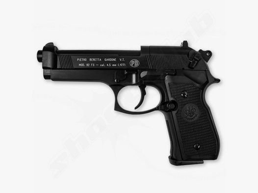 Beretta	 M 92 FS CO2 Pistole Kal. 4,5 mm brüniert 3,5 J