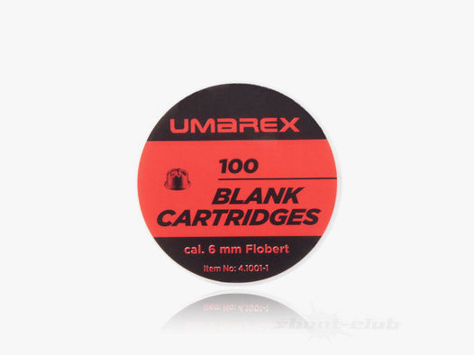 UMAREX	 Umarex Platzpatronen 6 mm Flobert - 100 Stück
