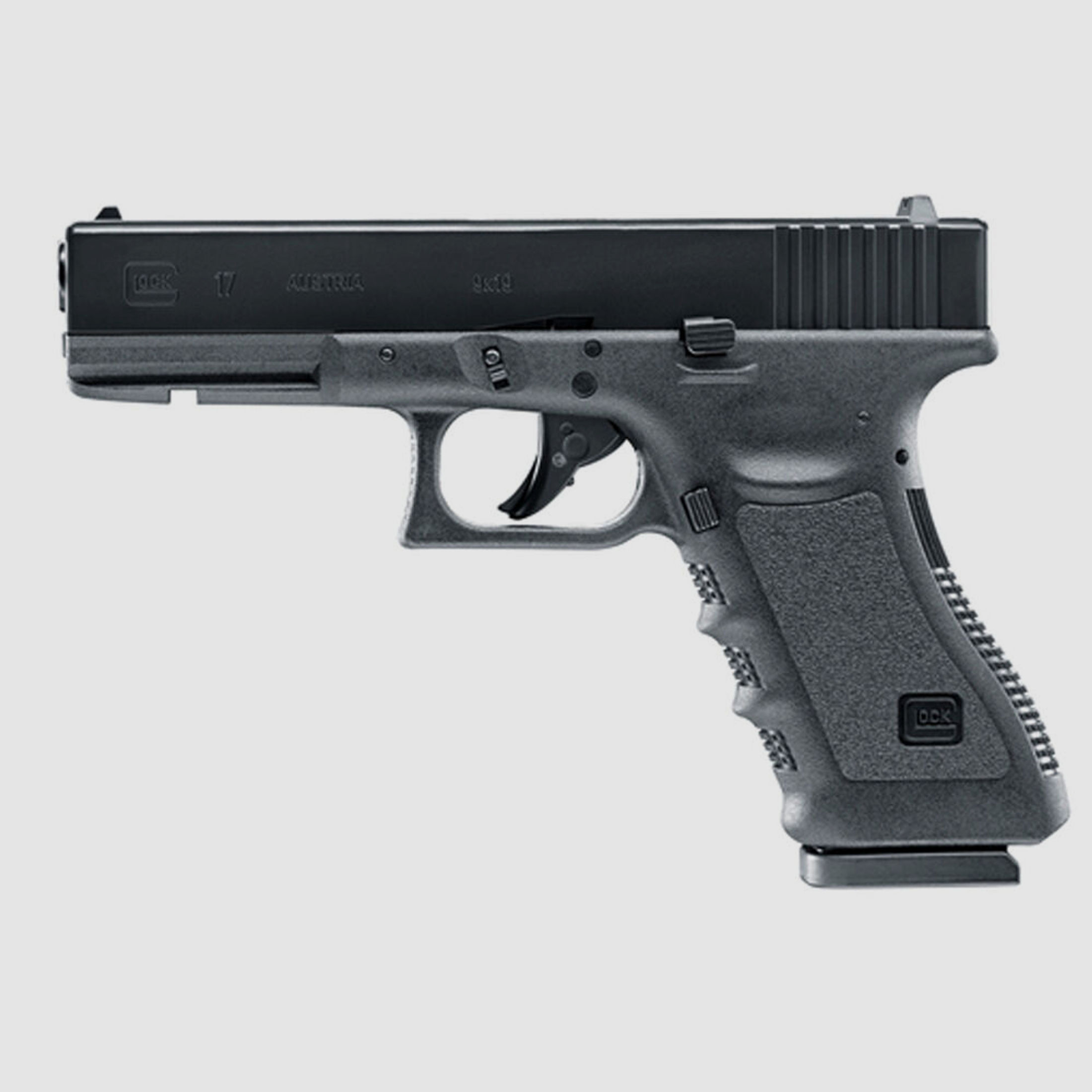GLOCK	 Glock 17 - CO2 Pistole 4,5 mm BB/Metallschlitten