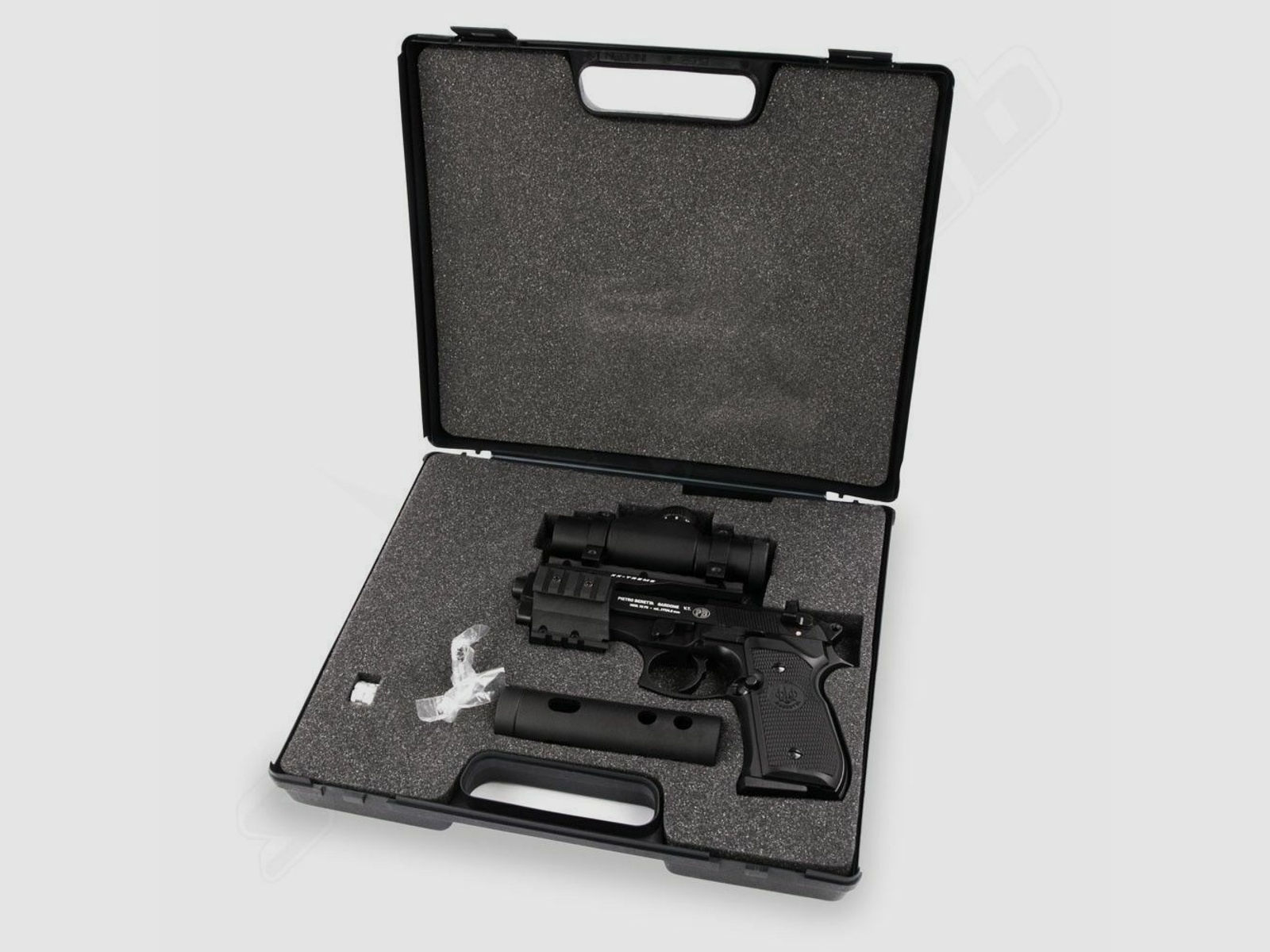 Beretta	 M 92 XX-TREME CO2-Pistole Kal. 4,5 mm Kugelfang Set