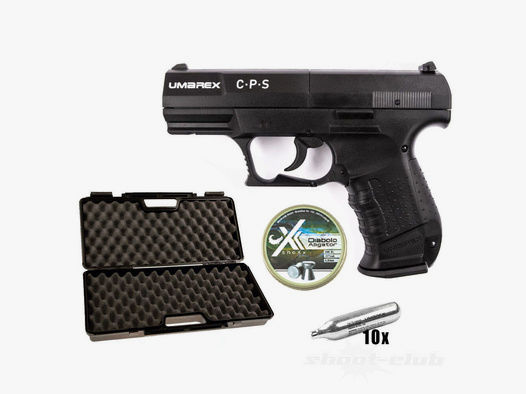 UMAREX	 Umarex CPS CO2 Pistole im 4,5mm Diabolo Koffer Set