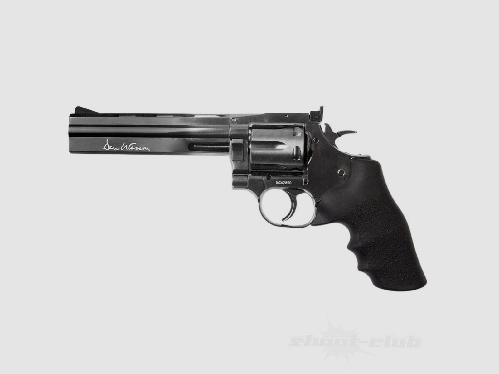 ASG	 CO2 Revolver Dan Wesson 715 6'' Kal. 4,5mm Stahlgrau Set