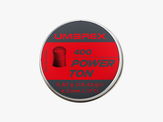 UMAREX	 Power Ton Rundkopf Diabolos 4,5mm 0,87 g - 400 Stück/Dose