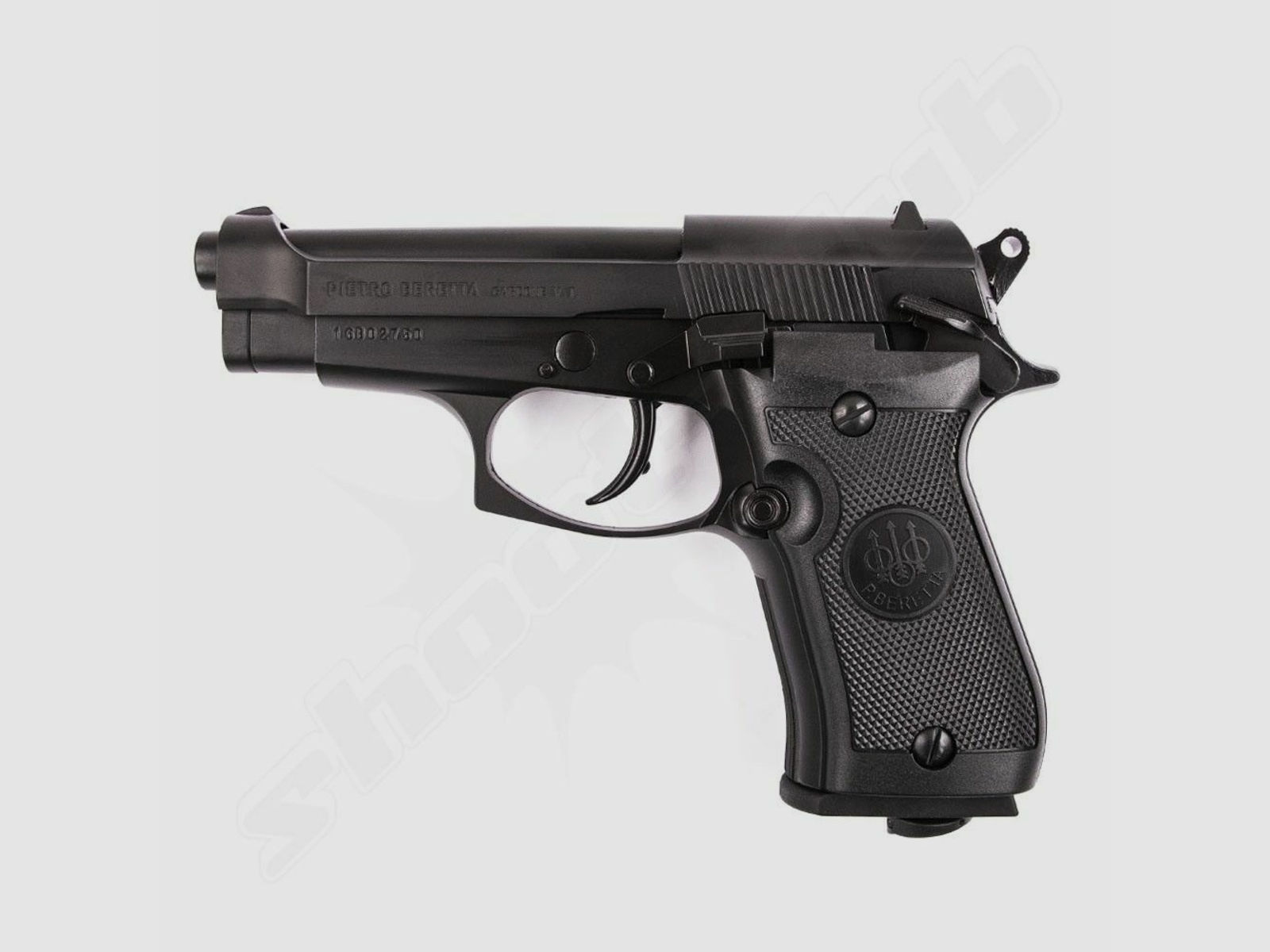 UMAREX	 Beretta M 84 FS CO2 Pistole 4,5mm in schwarz - SET