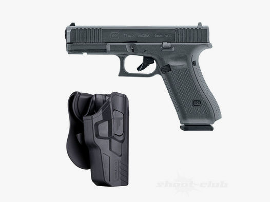 GLOCK	 Glock 17 Gen5 9mmPAK + Cytac R-Defender Holster