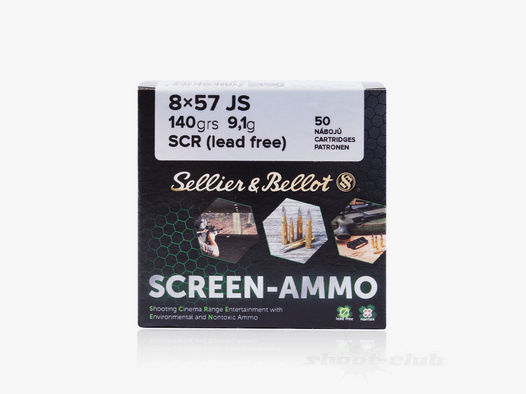 Sellier & Bellot	 Screen SCR Zink 140grs. 8x57JS