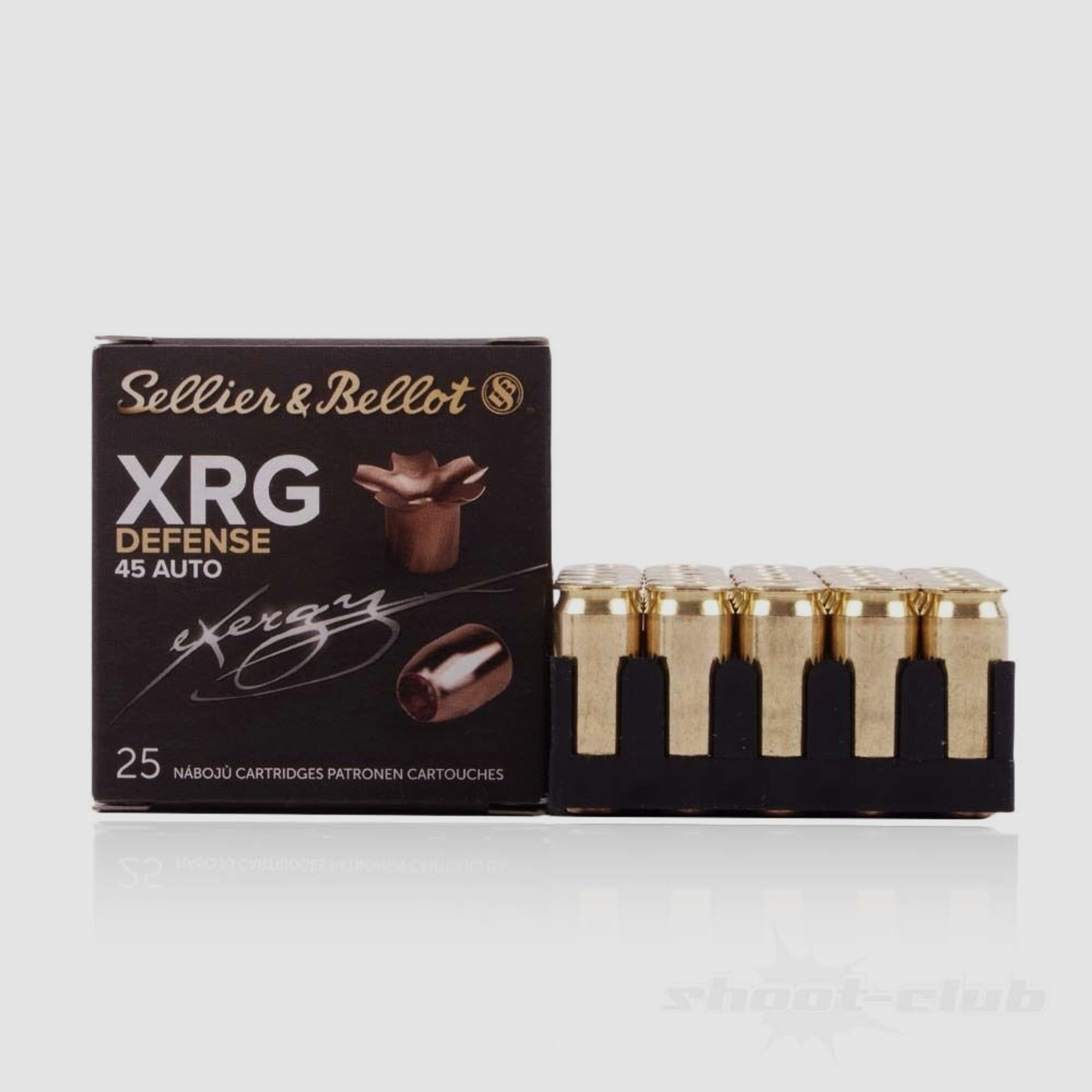 Sellier & Bellot	 XRG-D 10,7g/165grs .45ACP