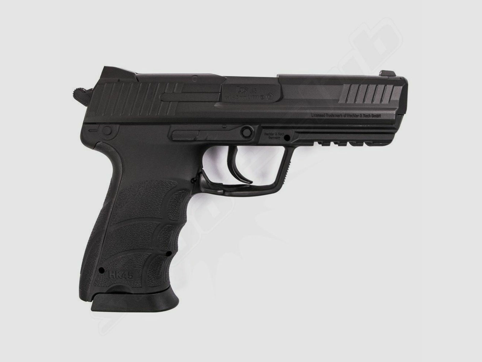 Heckler & Koch	 HK45 CO2-Pistole im Kal. 4,5mm Stahl BB Koffer-Set